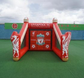 T11-7186 Liverpool Theme Inflatable Football Shoot Out Game