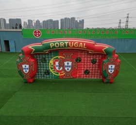 T11-7226 Portugal National Team Theme Inflatable Football Shoot Out Game