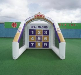 T11-7233 Real Madrid Theme Inflatable Football Shoot Out Game