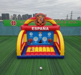 T11-7270 Spain National Team Theme Inflatable Football Shoot Out Game