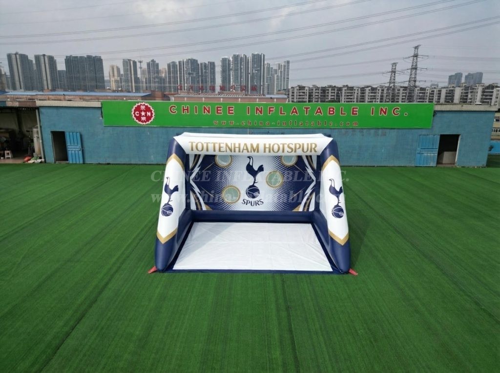 T11-7271 Tottenham Hotspur Theme Inflatable Football Shoot Out Game