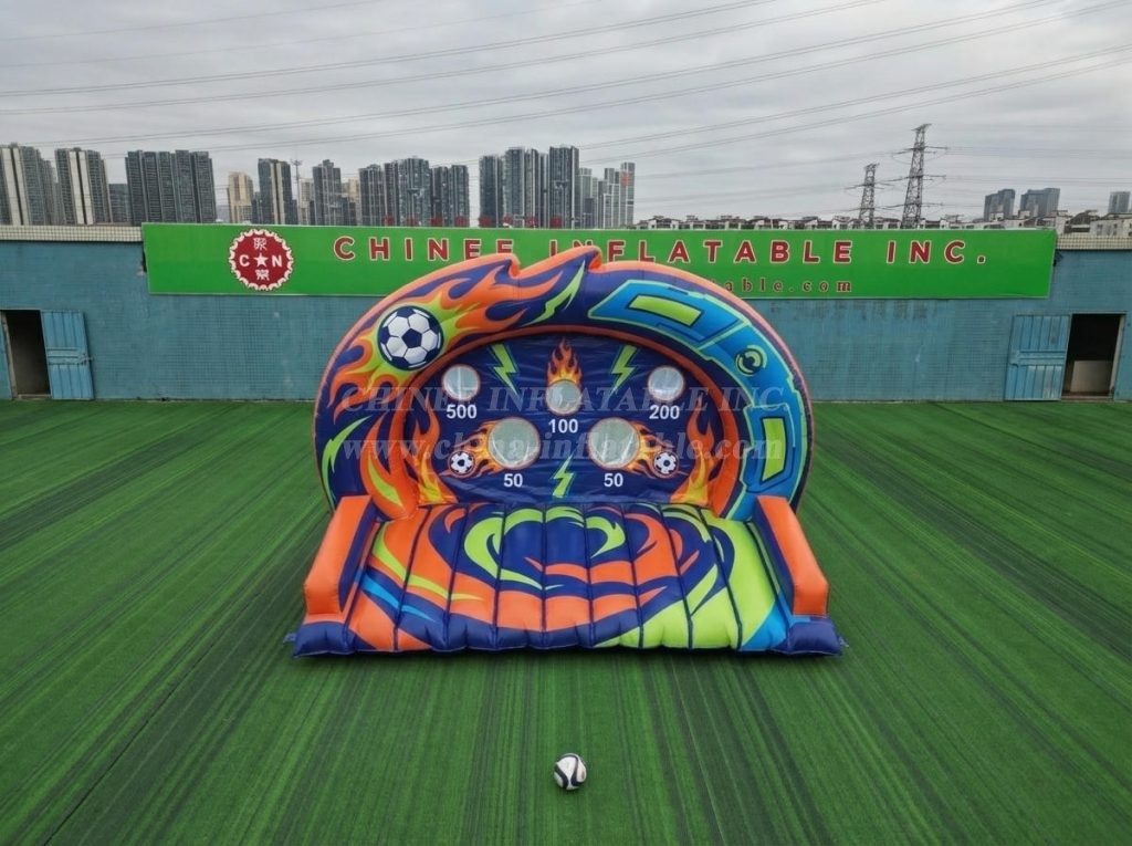 T11-7283 Inflatable Soccer Shooting Game
