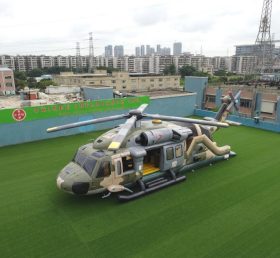 T6-6848 Helicopter Theme Inflatable Playground