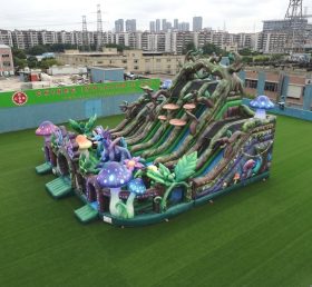T6-6851 Magic Forest Theme Inflatable Playground
