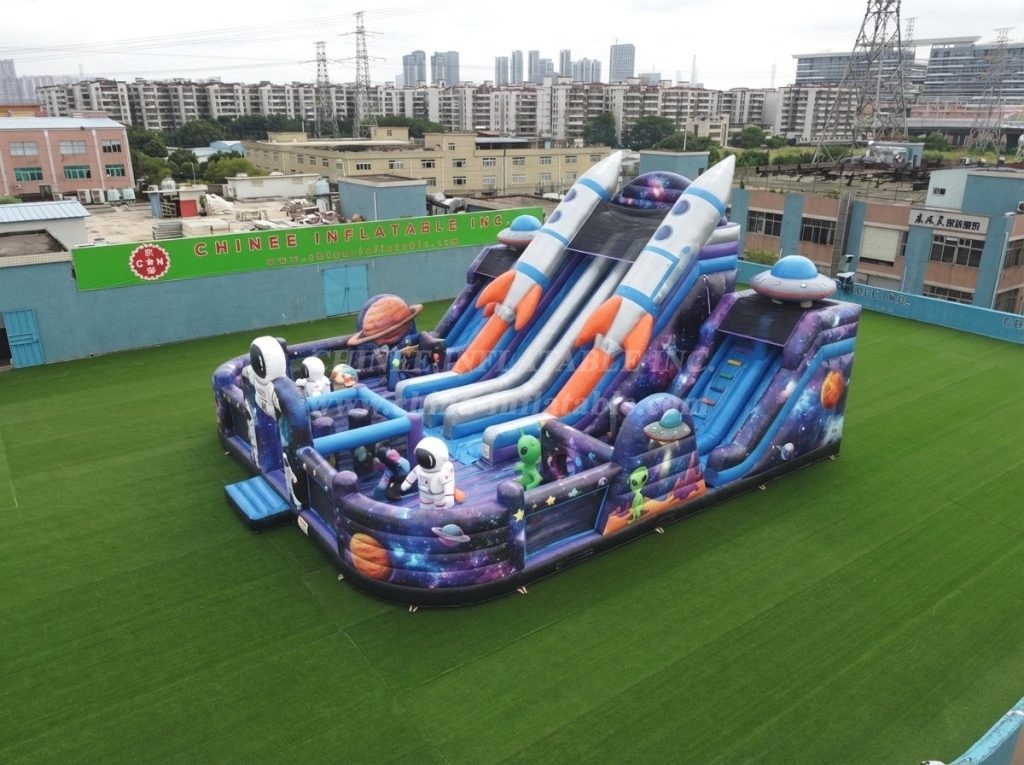 T6-6872 Space Theme Inflatable Playground