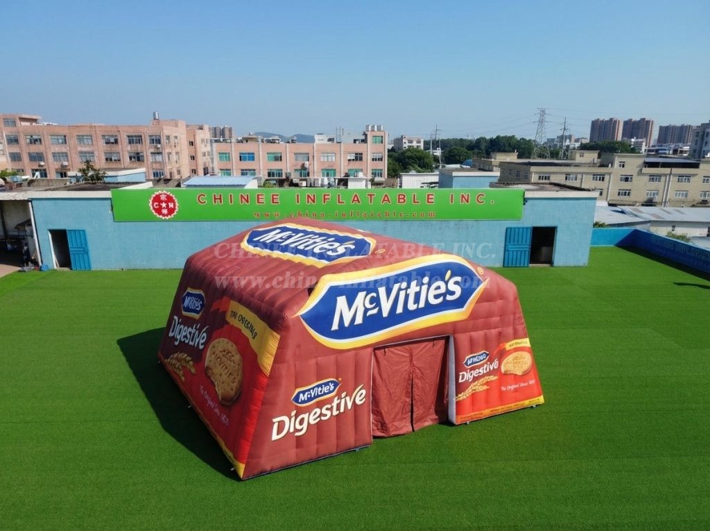 Tent1-7182 McVitie’s Advertising Inflatable Cube Tent