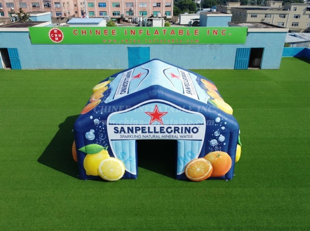 Tent1-7192 San Pellegrino Advertising Inflatable Cube Tent