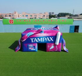 Tent1-7195 Tampax Advertising Inflatable Cube Tent