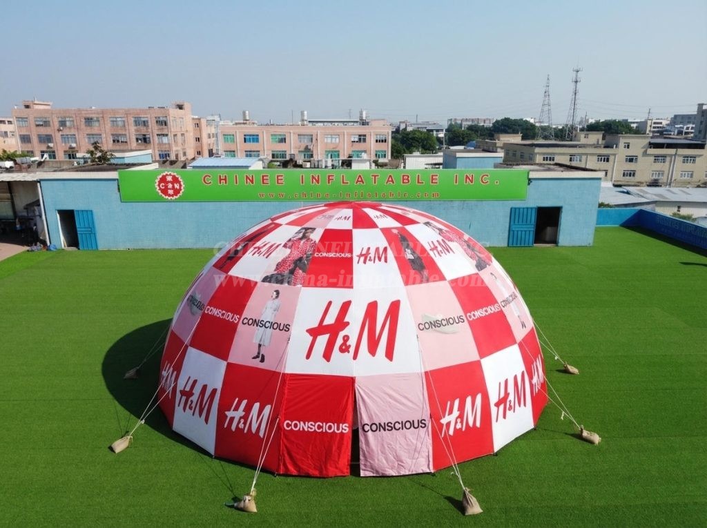 Tent1-7214 H&M Advertising Inflatable Dome