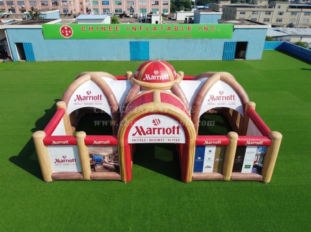 Tent1-7264 Marriott Advertising Inflatable Tent