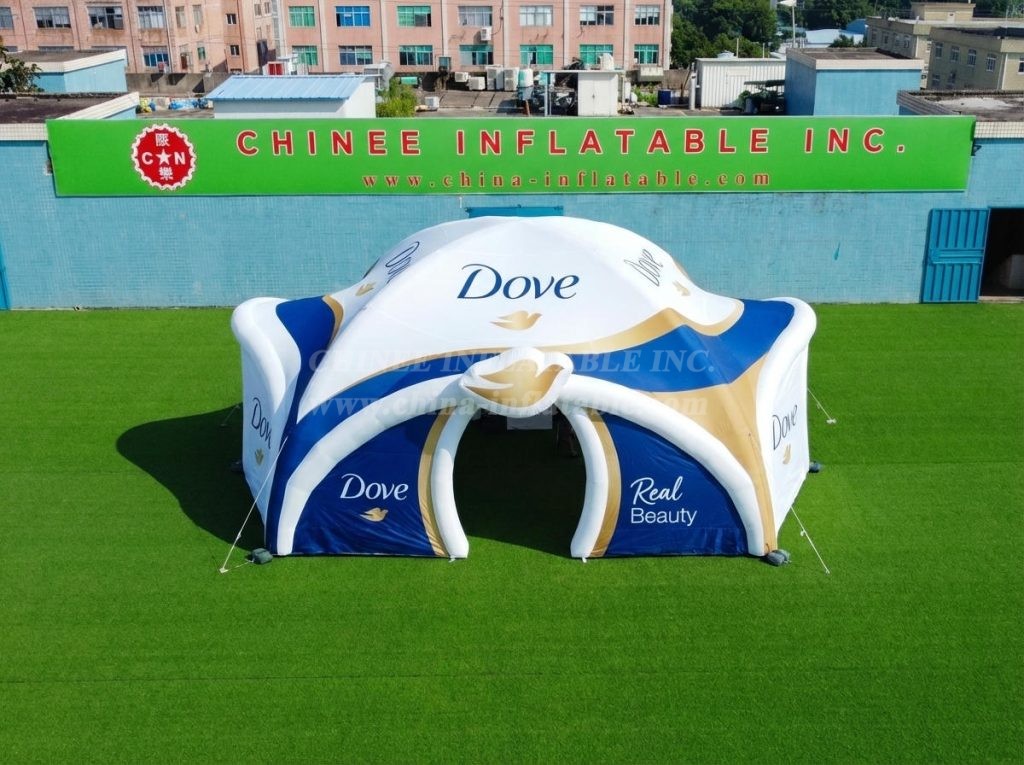 Tent1-7307 Dove Advertising Inflatable Spider Tent