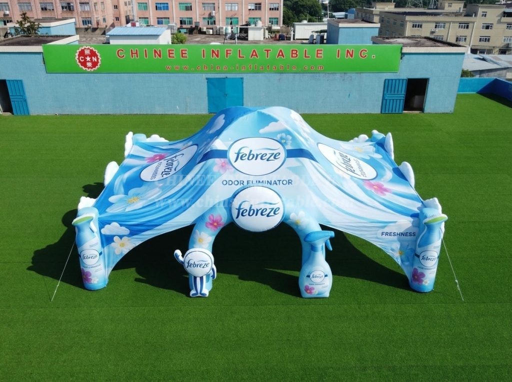 Tent1-7314 Febreze Advertising Inflatable Spider Tent