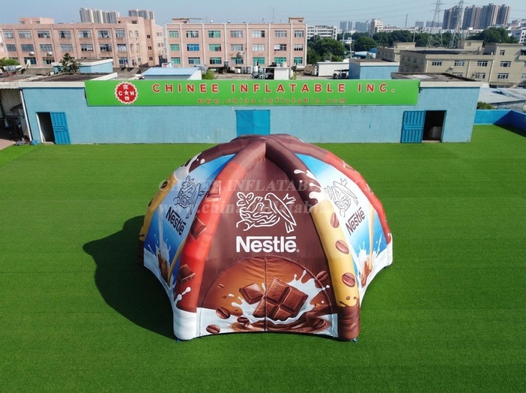 Tent1-7340 Nestlé Advertising Inflatable Spider Tent