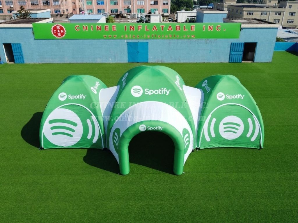 Tent1-7350 Spotify Advertising Inflatable Spider Tent
