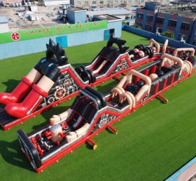 CR2-538 Astro Boy Theme Giant Inflatable Obstacle Courses Challenging Run