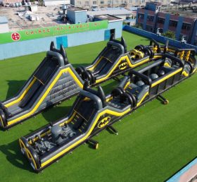 CR2-541 Batman Theme Giant Inflatable Obstacle Courses Challenging Run