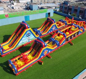 CR2-578 Paw Patrol Theme Giant Inflatable Obstacle Courses Challenging Run