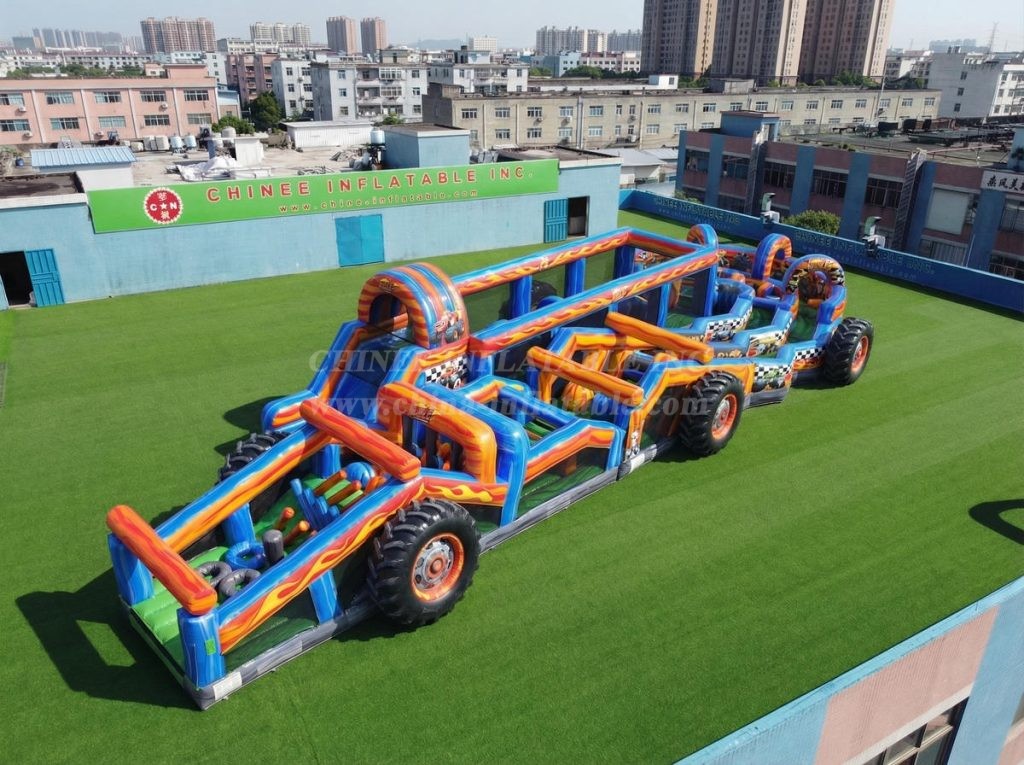 CR2-625 Blaze Monster Theme Giant Obstacle Course Challenging Run