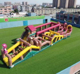 CR2-650 Masha And The Bear Theme Giant Obstacle Course Challenging Run