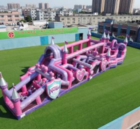 CR2-659 Nella Knight Theme Giant Obstacle Course Challenging Run