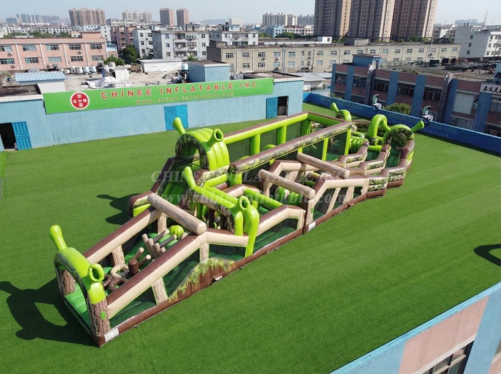 CR2-676 Shrek Theme Giant Obstacle Course Challenging Run
