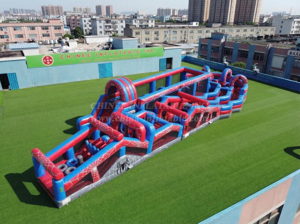 CR2-680 Spider-Man Theme Giant Obstacle Course Challenging Run