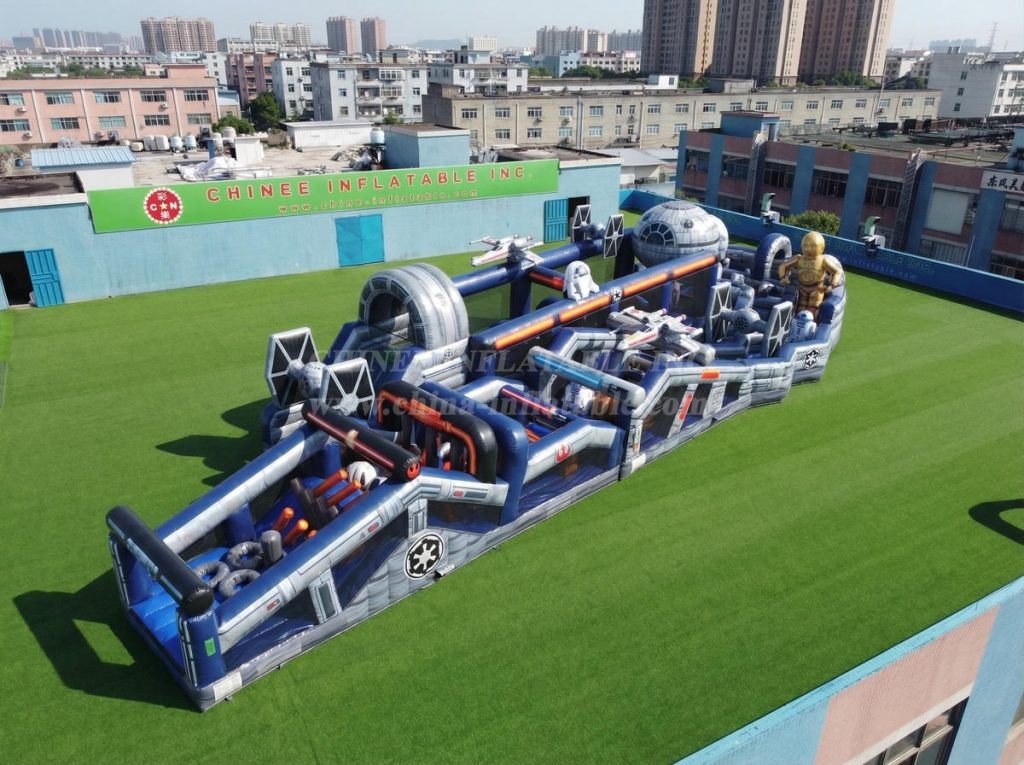 CR2-682 Star Wars Theme Giant Obstacle Course Challenging Run