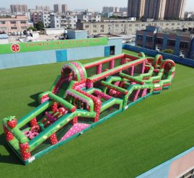 CR2-683 Strawberry Shortcake Theme Giant Obstacle Course Challenging Run