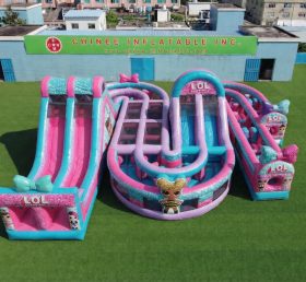 CR2-806 L.O.L.SURPRISE Theme Giant Inflatable Obstacle Courses Challenging Run