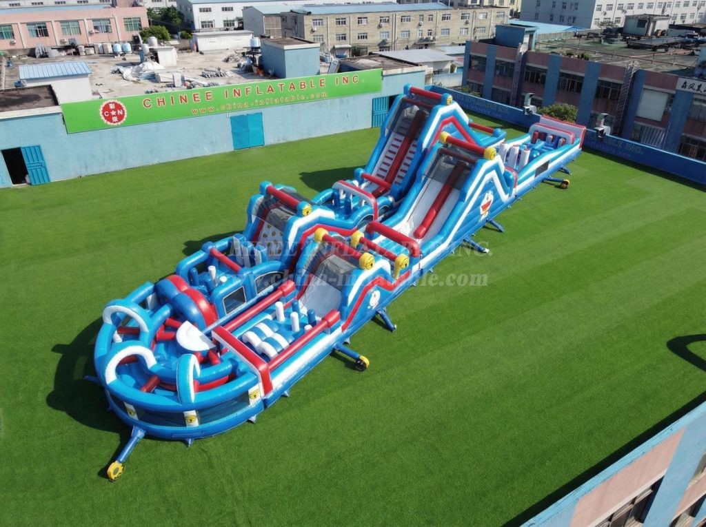 CR2-873 Doraemon Theme Giant Obstacle Course Challenging Run