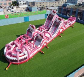 CR2-881 Hello Kitty Theme Giant Obstacle Course Challenging Run