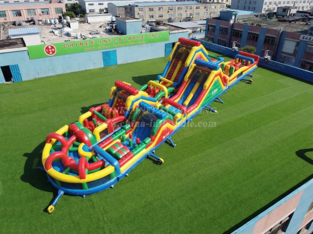 CR2-885 Lego Theme Giant Obstacle Course Challenging Run