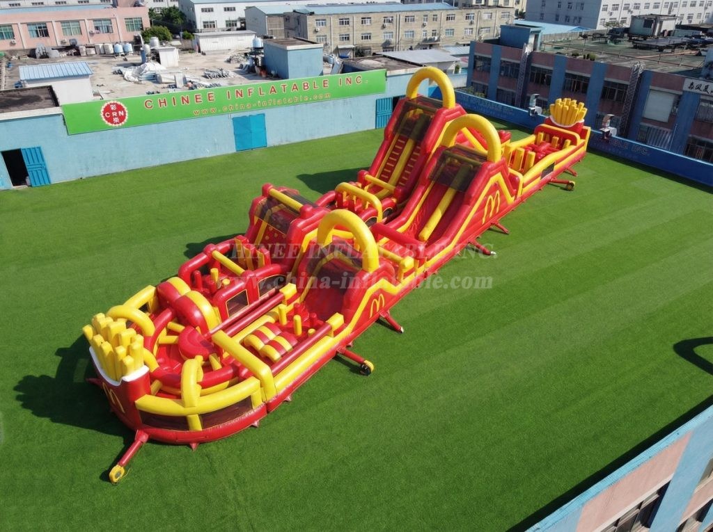 CR2-889 McDonald Theme Giant Obstacle Course Challenging Run