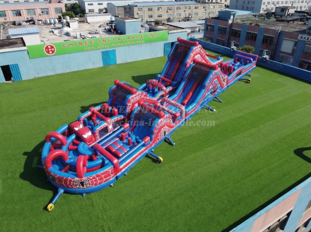 CR2-913 Spider-Man Theme Giant Obstacle Course Challenging Run