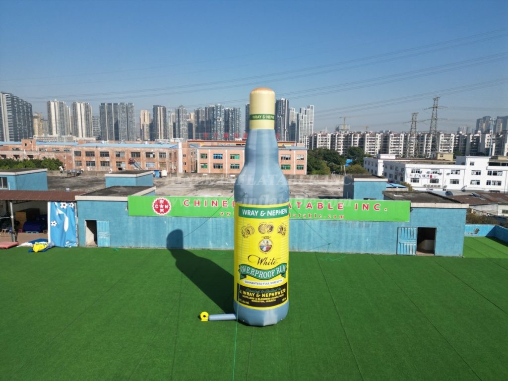 S4-1016 Giant Inflatable Rum Bottle Replica