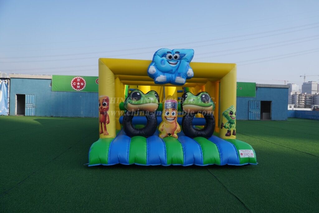 T8-5000B Italian Brainrot Themed Inflatable Slide