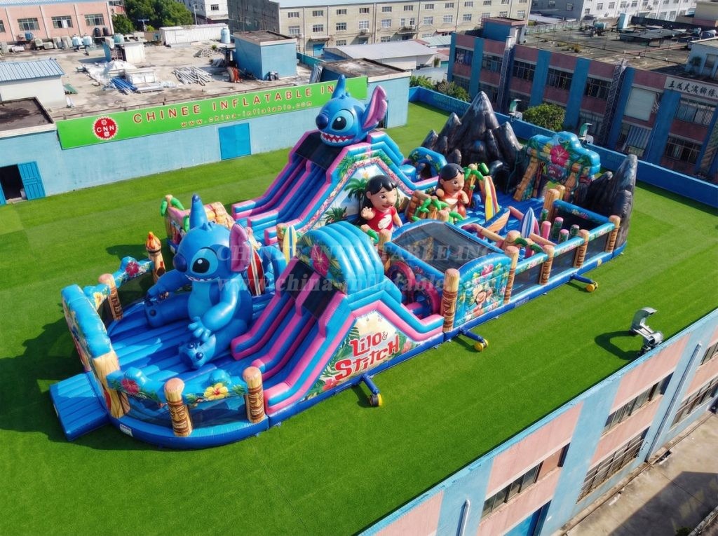 GF3-1015 Lilo & Stitch Theme Inflatable Playground