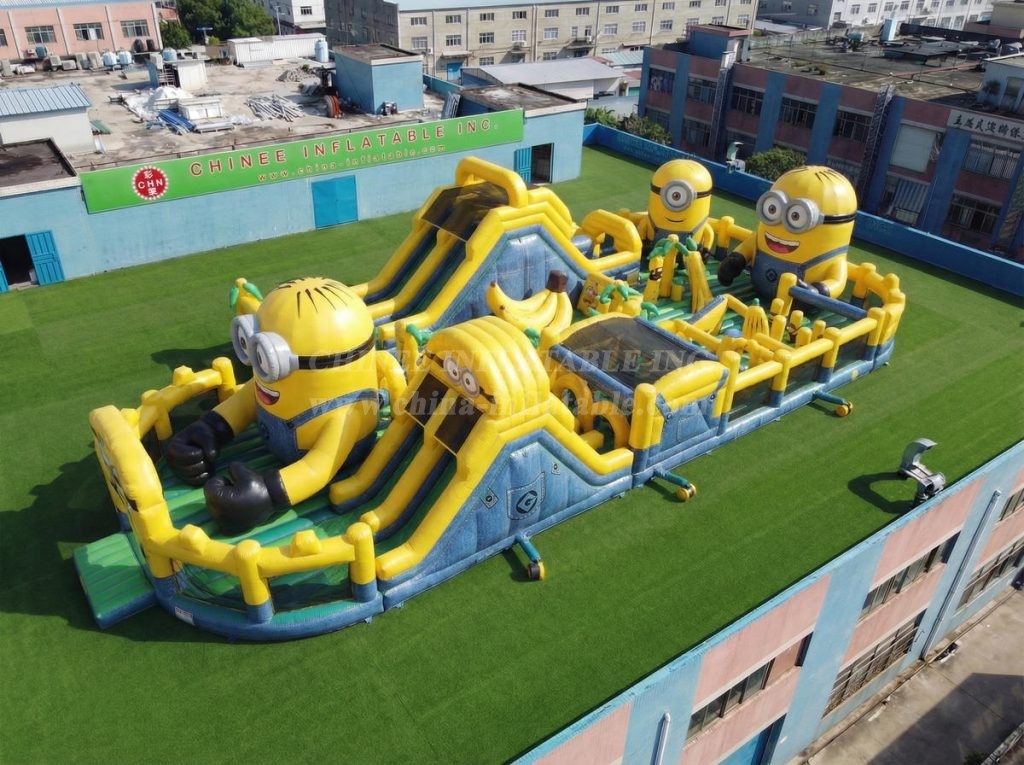 GF3-1018 Minions Theme Inflatable Playground