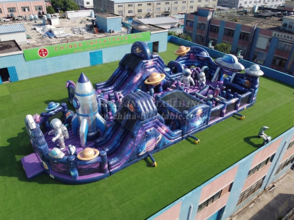 GF3-1033 Space Theme Inflatable Playground