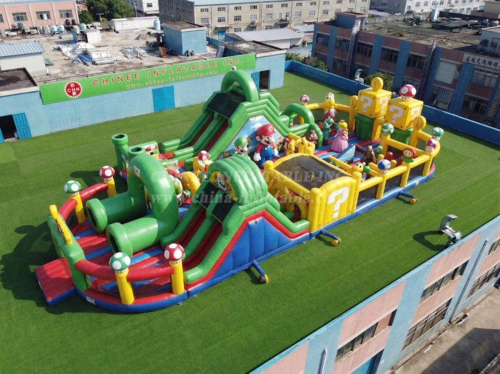 GF3-1039 Super Mario Theme Inflatable Playground
