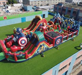 GF3-1040 The Avengers Theme Inflatable Playground