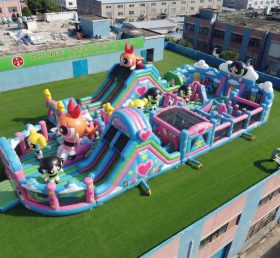 GF3-1043 The Powerpuff Girls Theme Inflatable Playground