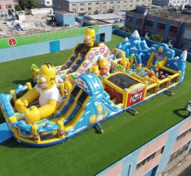 GF3-1044 The Simpsons Theme Inflatable Playground