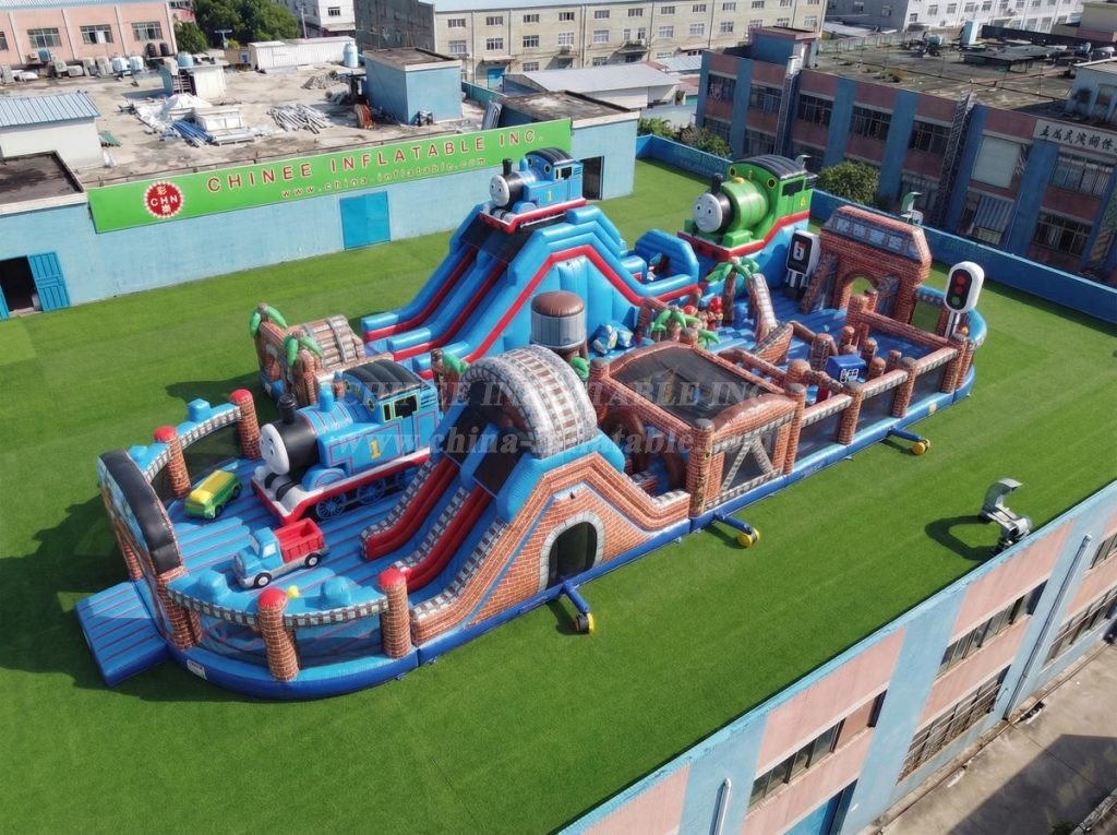 GF3-1046 Thomas & Friends Theme Inflatable Playground