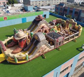 GF3-1049 Wild West Theme Inflatable Playground