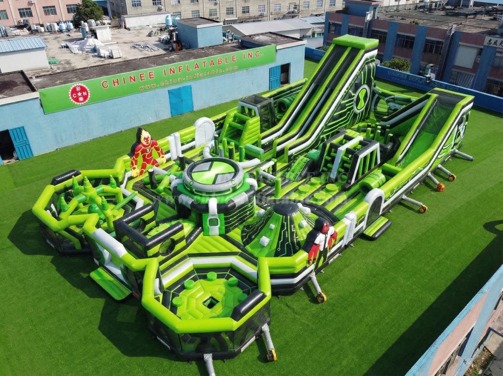 GF3-1055 Ben 10 Theme Inflatable Park