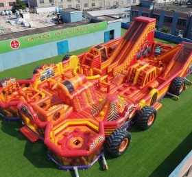 GF3-1056 Blaze Monster Theme Inflatable Park