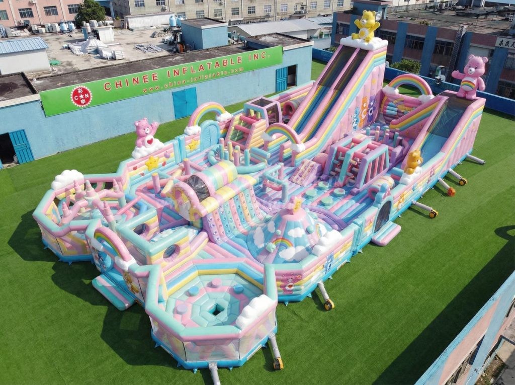 GF3-1060 Care Bears Theme Inflatable Park