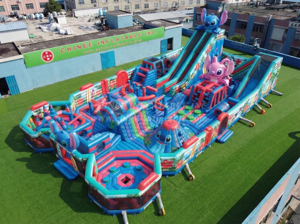 GF3-1076 Lilo & Stitch Theme Inflatable Park