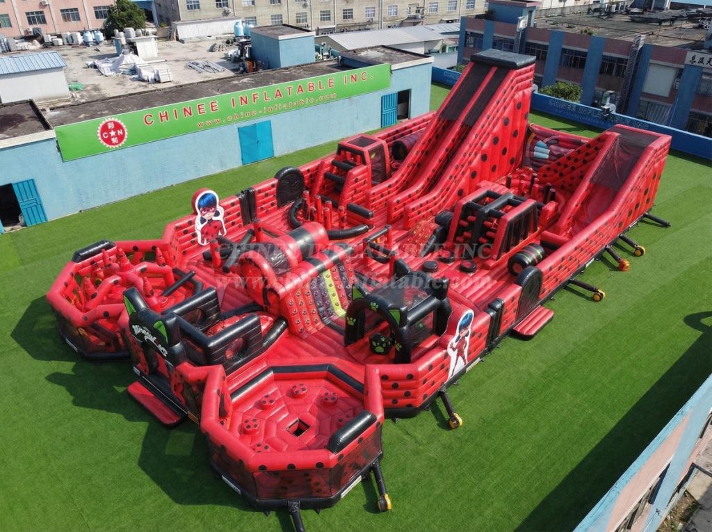 GF3-1083 Miraculous Ladybug Theme Inflatable Park